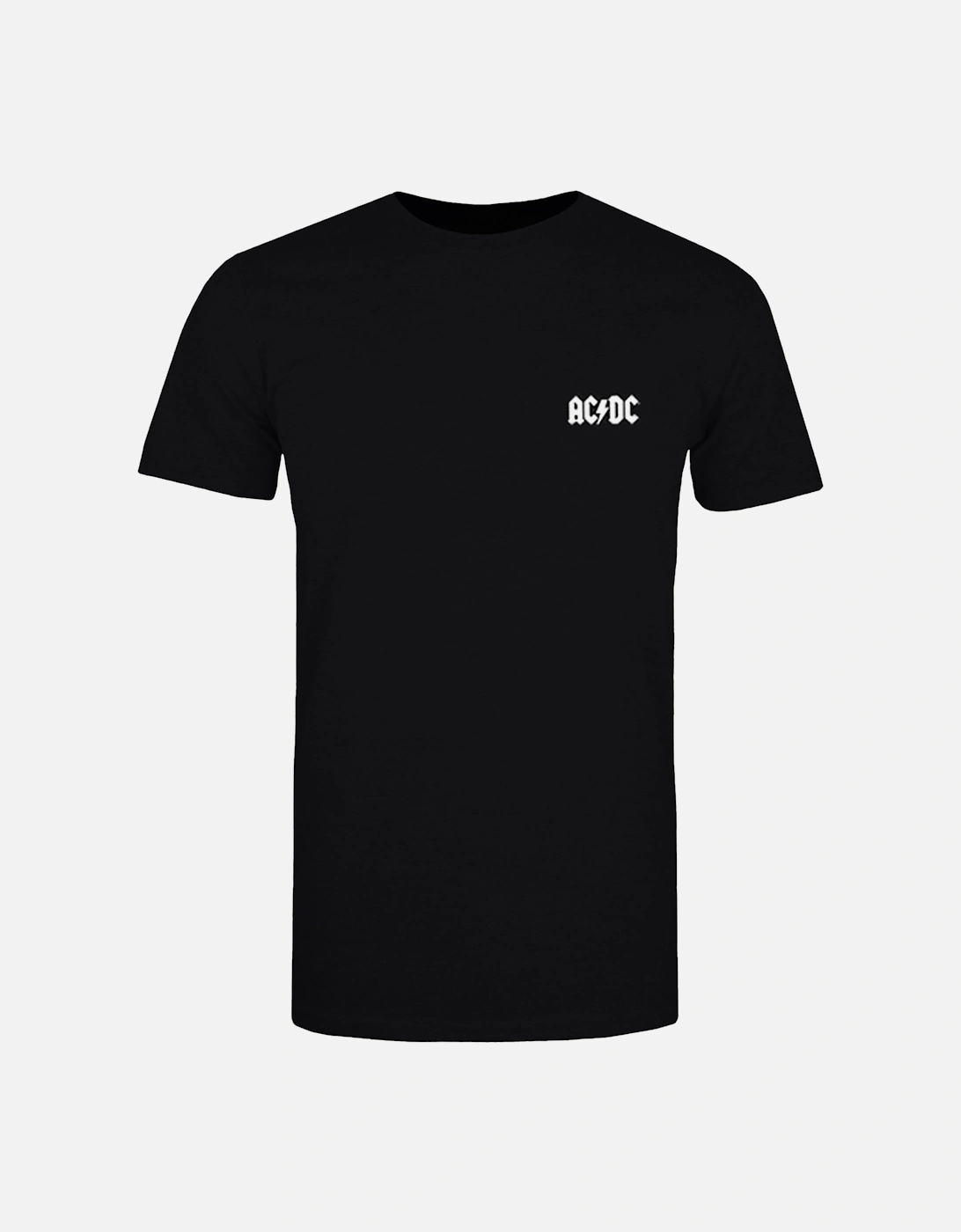 Unisex Adult Black Ice Back Print T-Shirt, 3 of 2