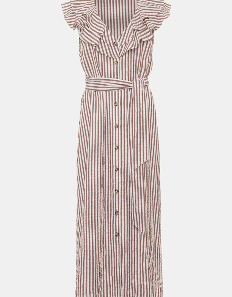 Jamilla Striped Midi Dress