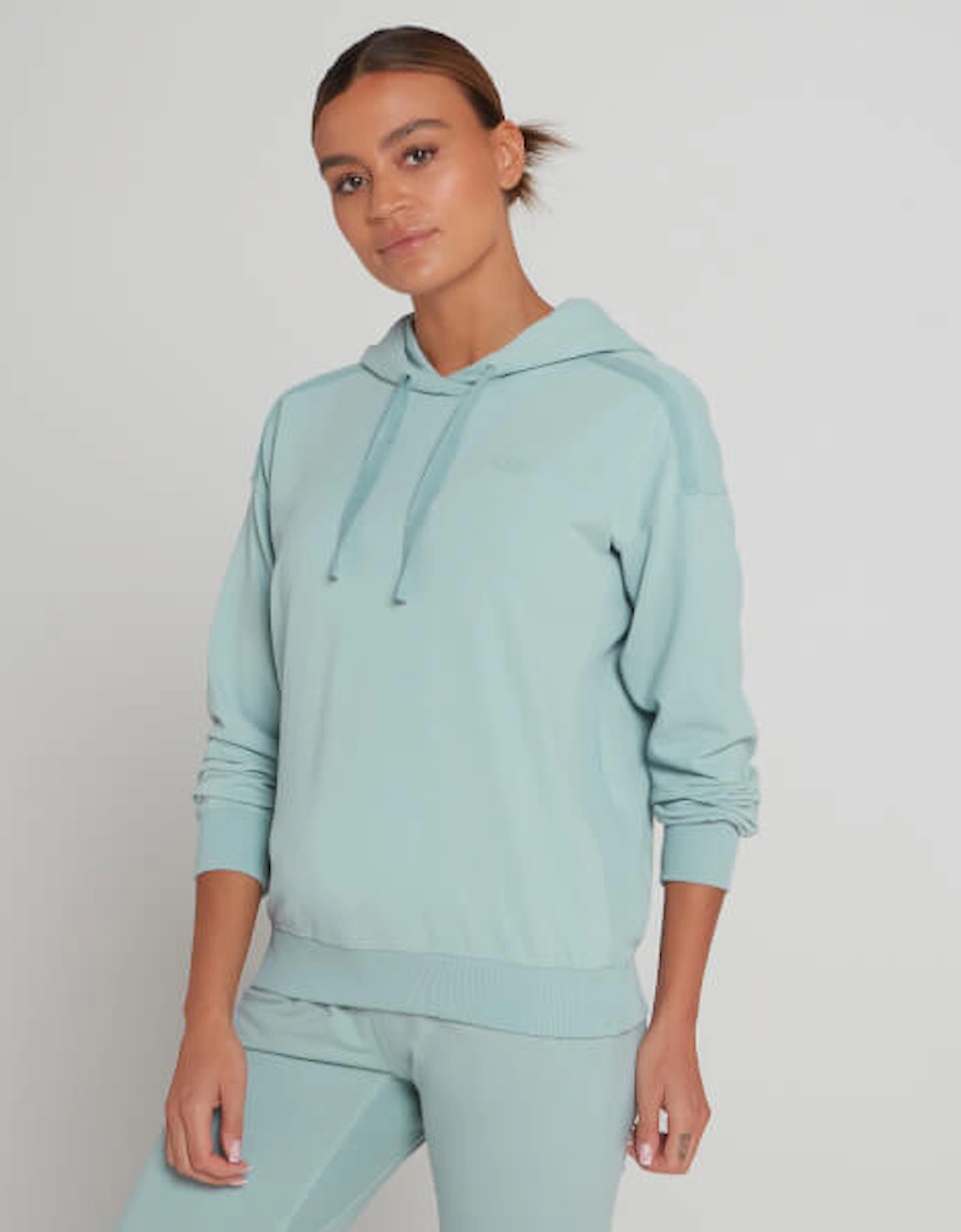 Women's Training Overhead Hoodie - Ice Blue, 2 of 1