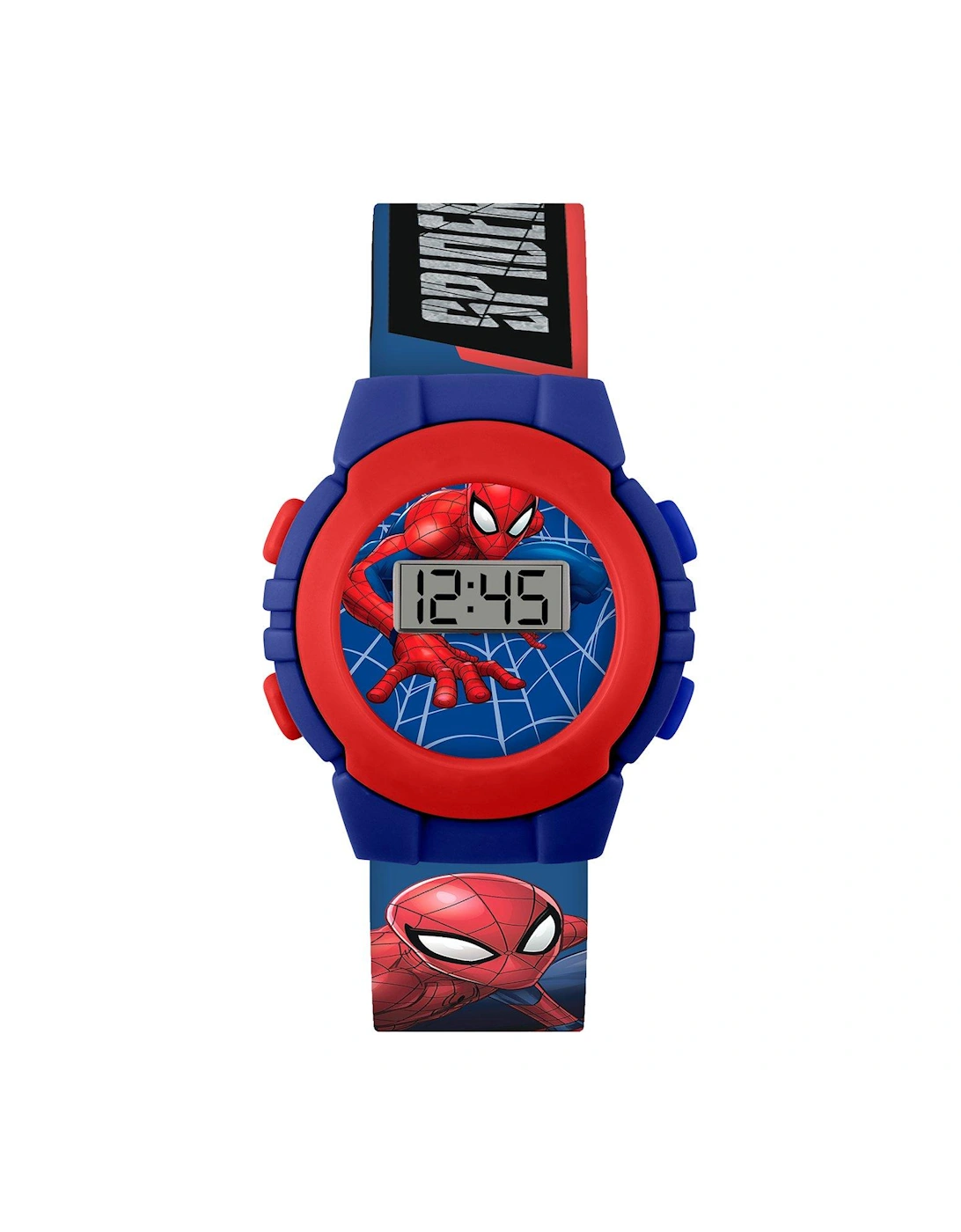 Disney Spiderman Red and Blue Digital Watch, 2 of 1