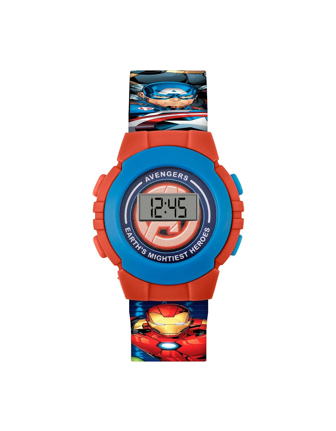 Disney Red & Blue Character Print Digital Watch, 3 of 2