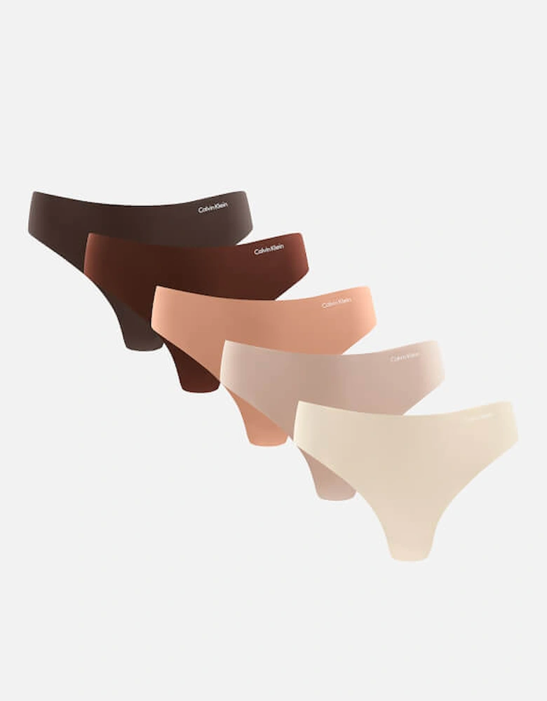 Underwear Five-Pack Stretch-Jersey Thongs