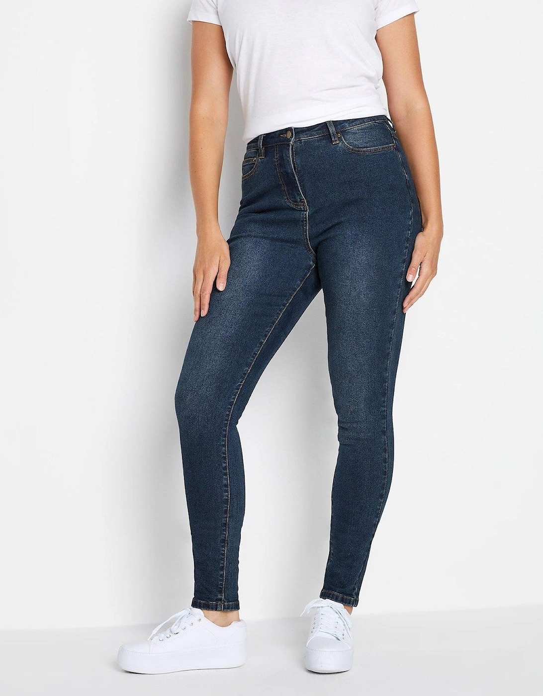 Washed Blue Ava Skinny Jean, 2 of 1