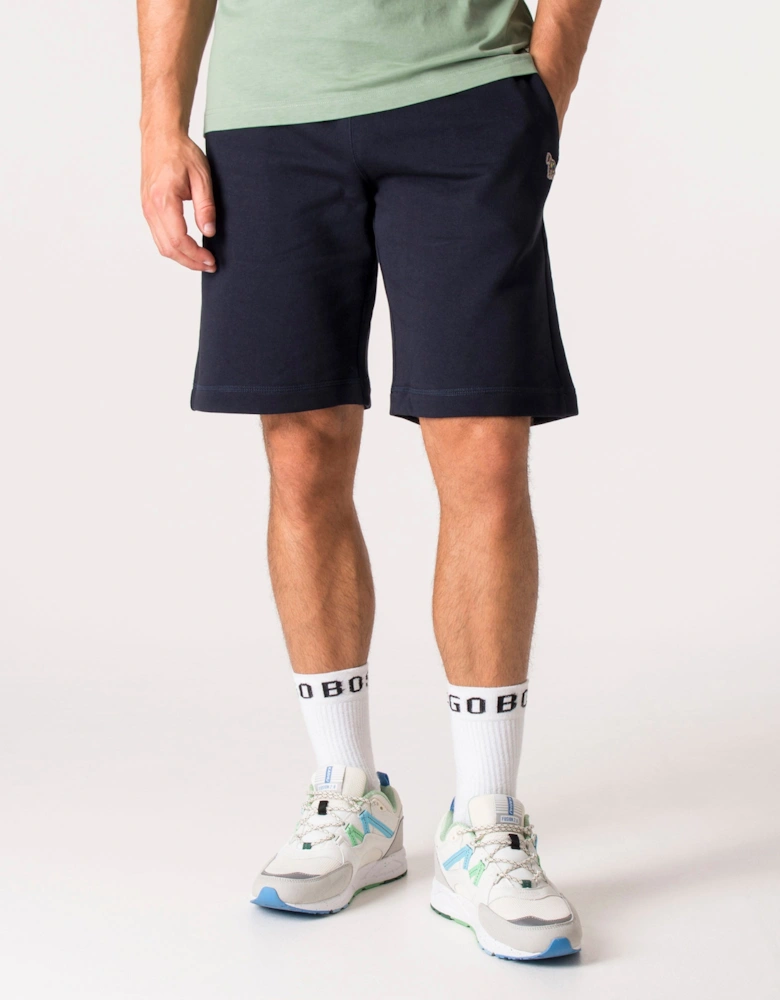 Regular Fit Zebra Logo Sweat Shorts
