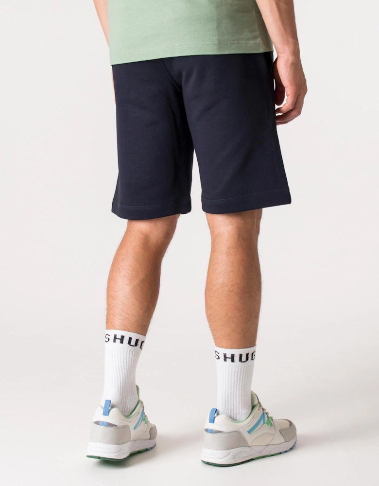 Regular Fit Zebra Logo Sweat Shorts