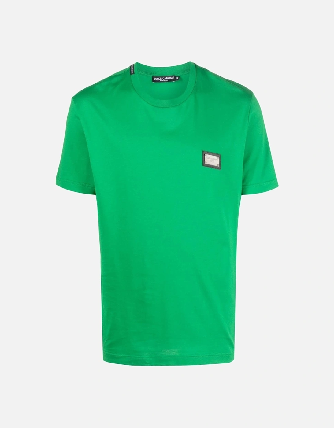 Plaque Cotton T-shirt Green, 7 of 6