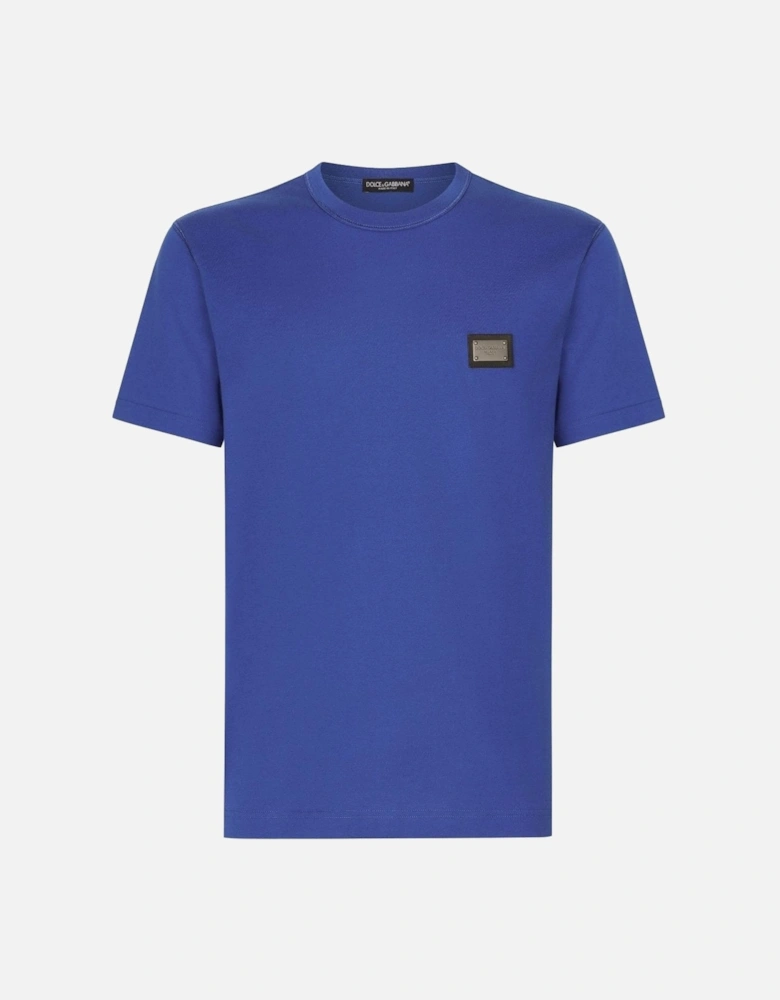 Essentials Plaque T-shirt Blue