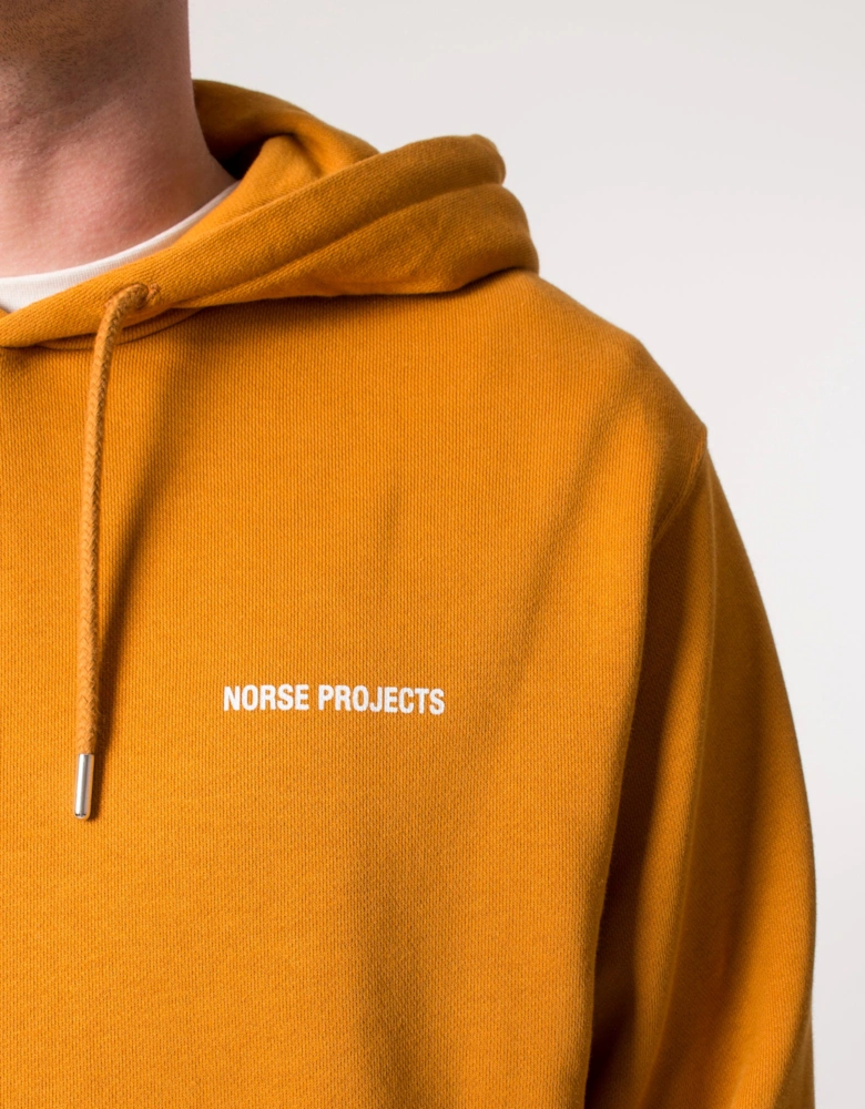 Relaxed Fit Arne Logo Hoodie