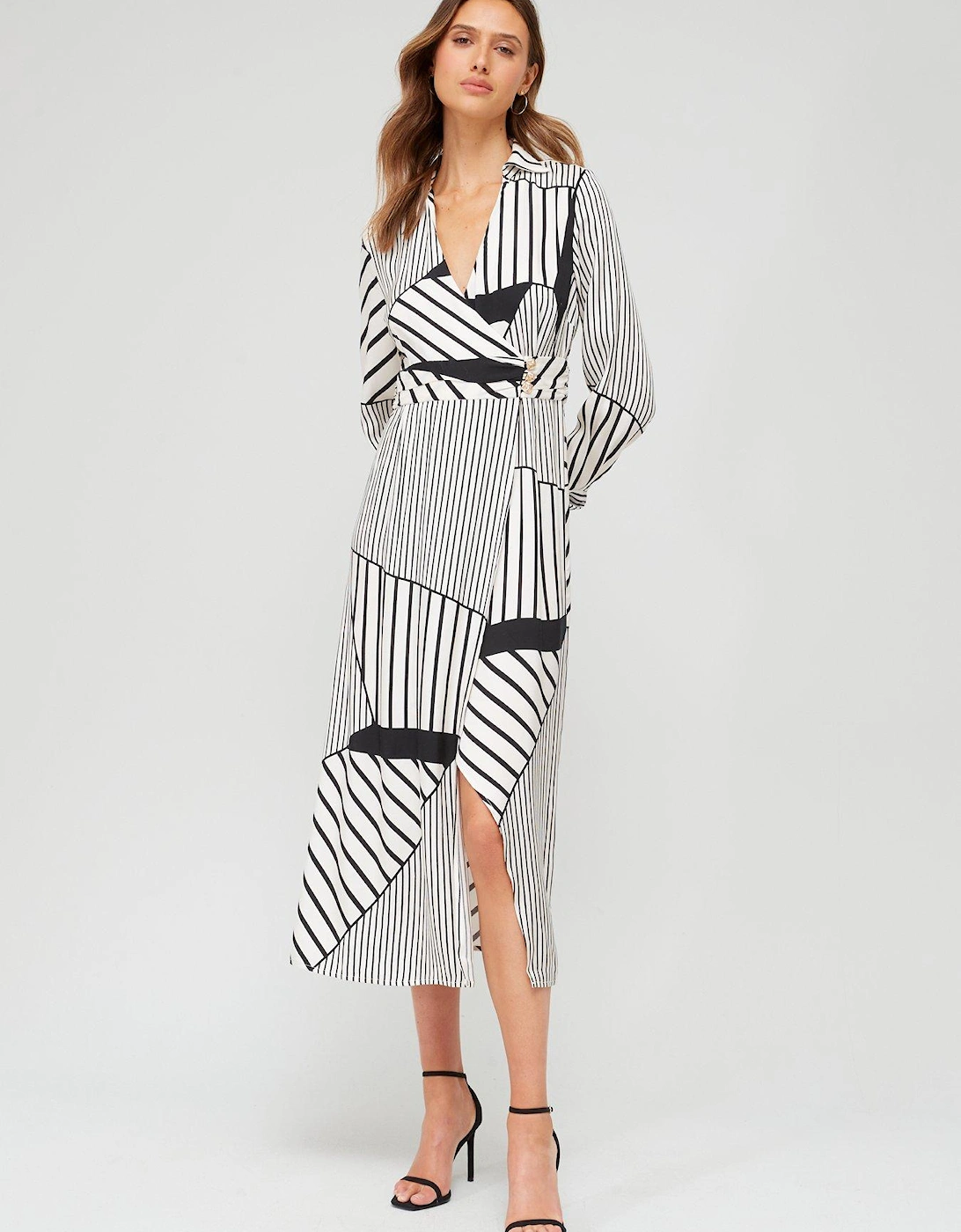 Stripe Midaxi Shirt Dress - Print, 3 of 2