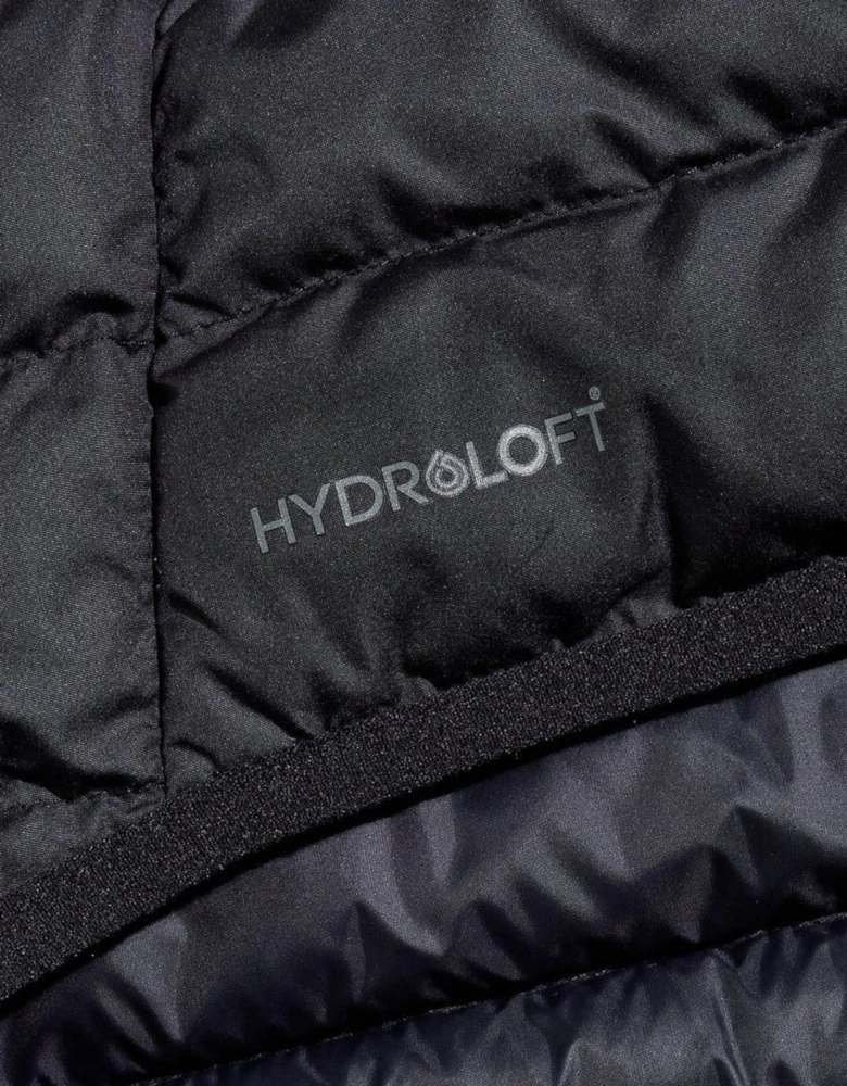 Men's Grey/ Black Pravitale Hybrid Hooded Fleece Jacket