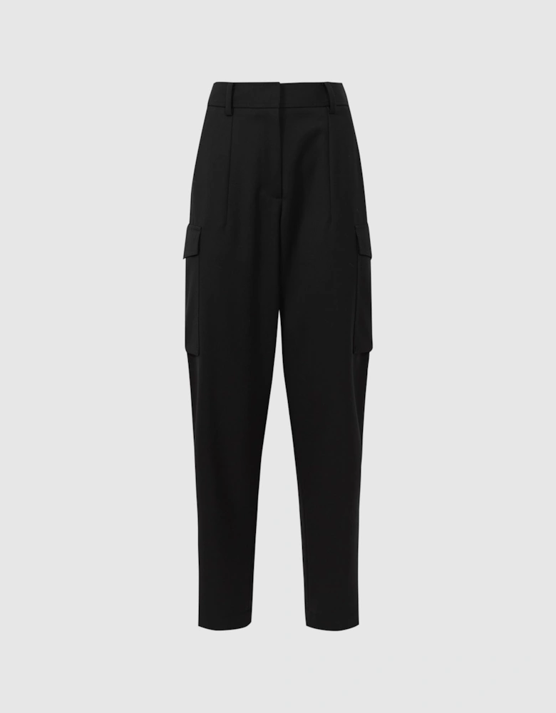 Mid Rise Cargo Trousers