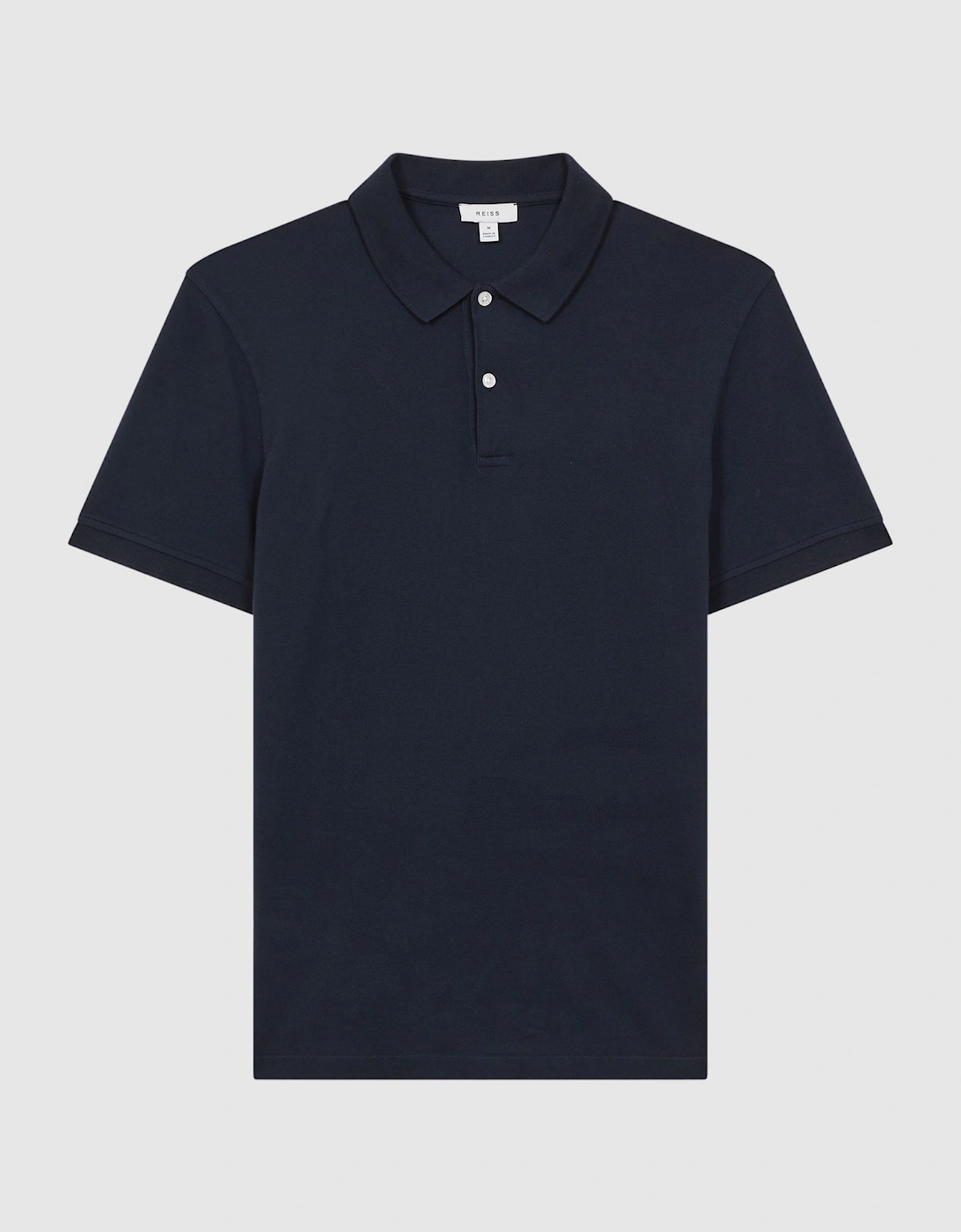 Slim Fit Garment Dye Polo Shirt, 2 of 1