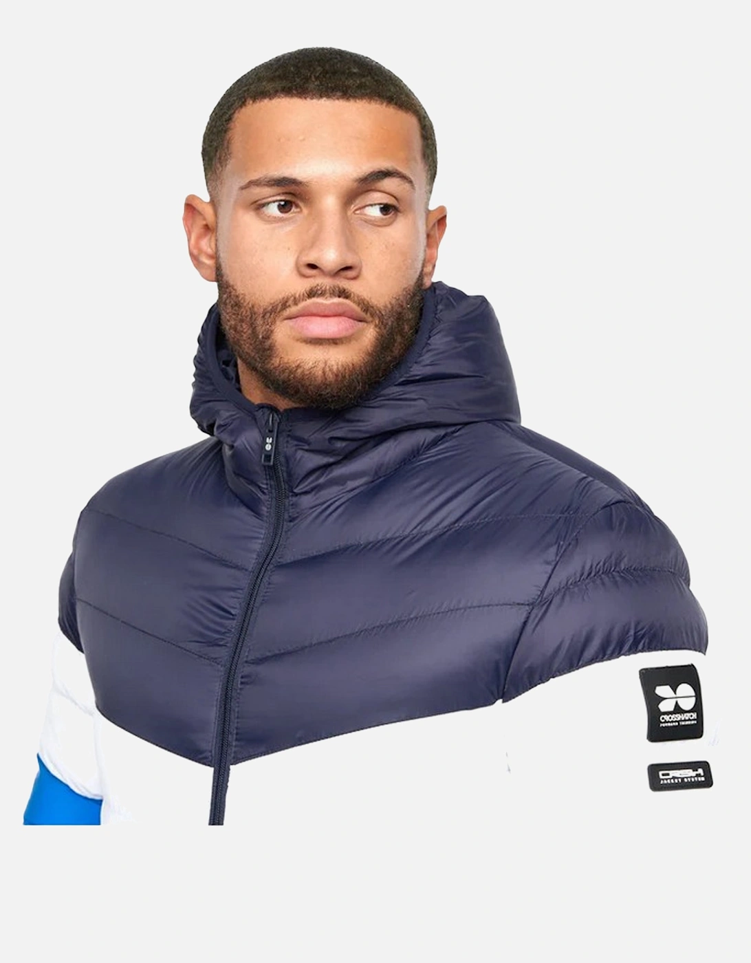 Mens Crowlave Panelled Padded Jacket