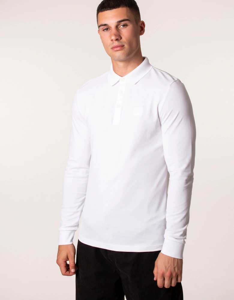 Slim Fit Long Sleeve Passerby Polo Shirt