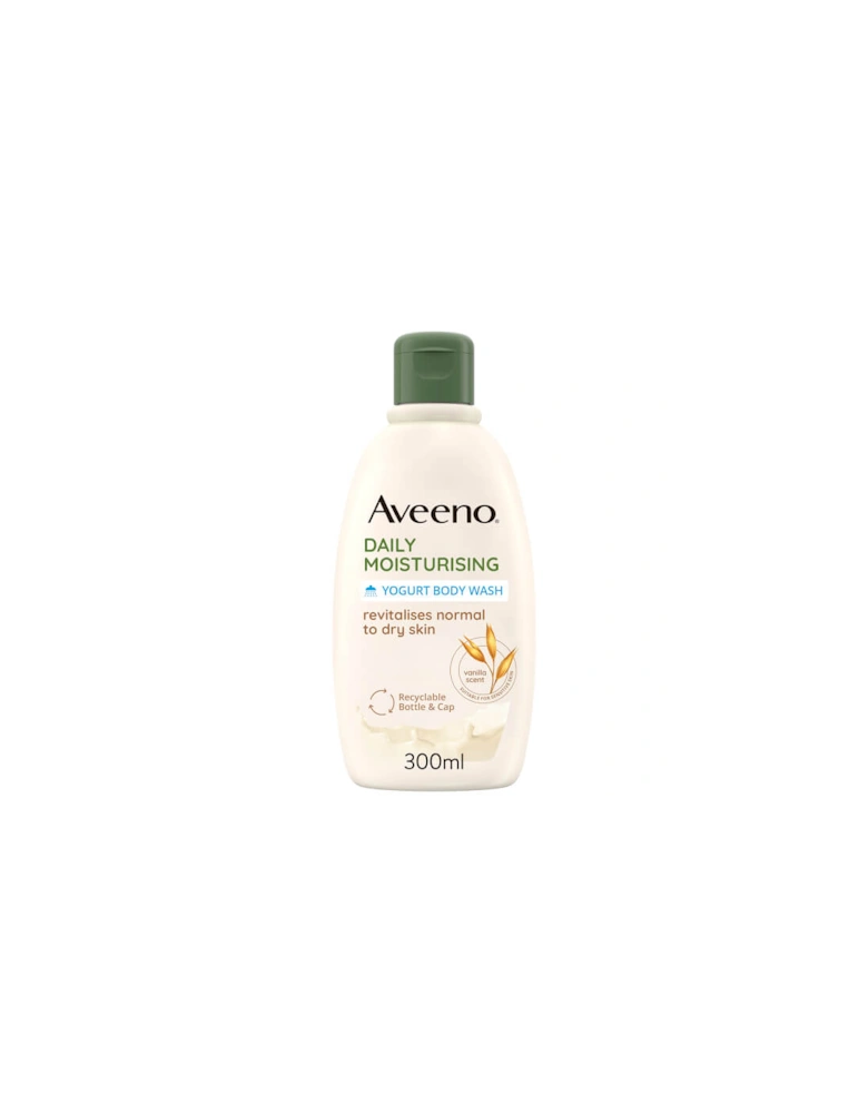 Daily Moisturising Yogurt Body Wash Vanilla & Oat Scented 300ml - Aveeno