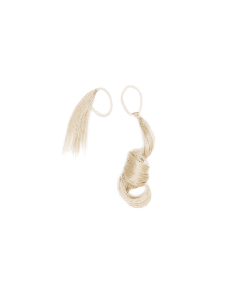 Feathered Bun Booster - Bleach Blonde