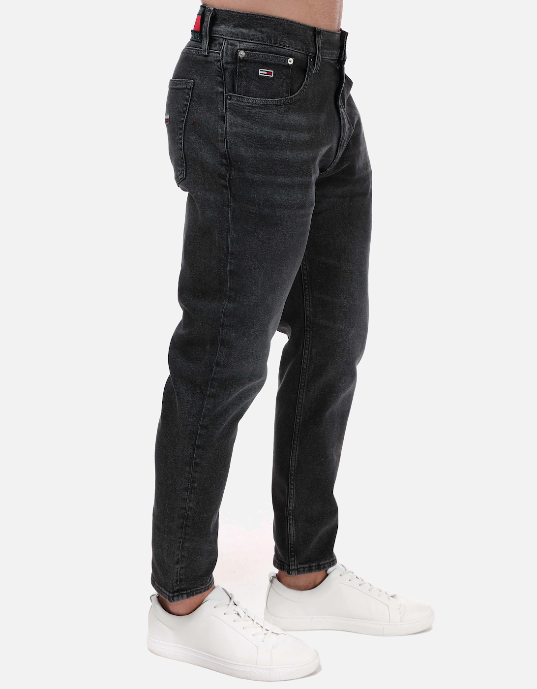Mens Relaxed Tapered Jeans, 5 of 4