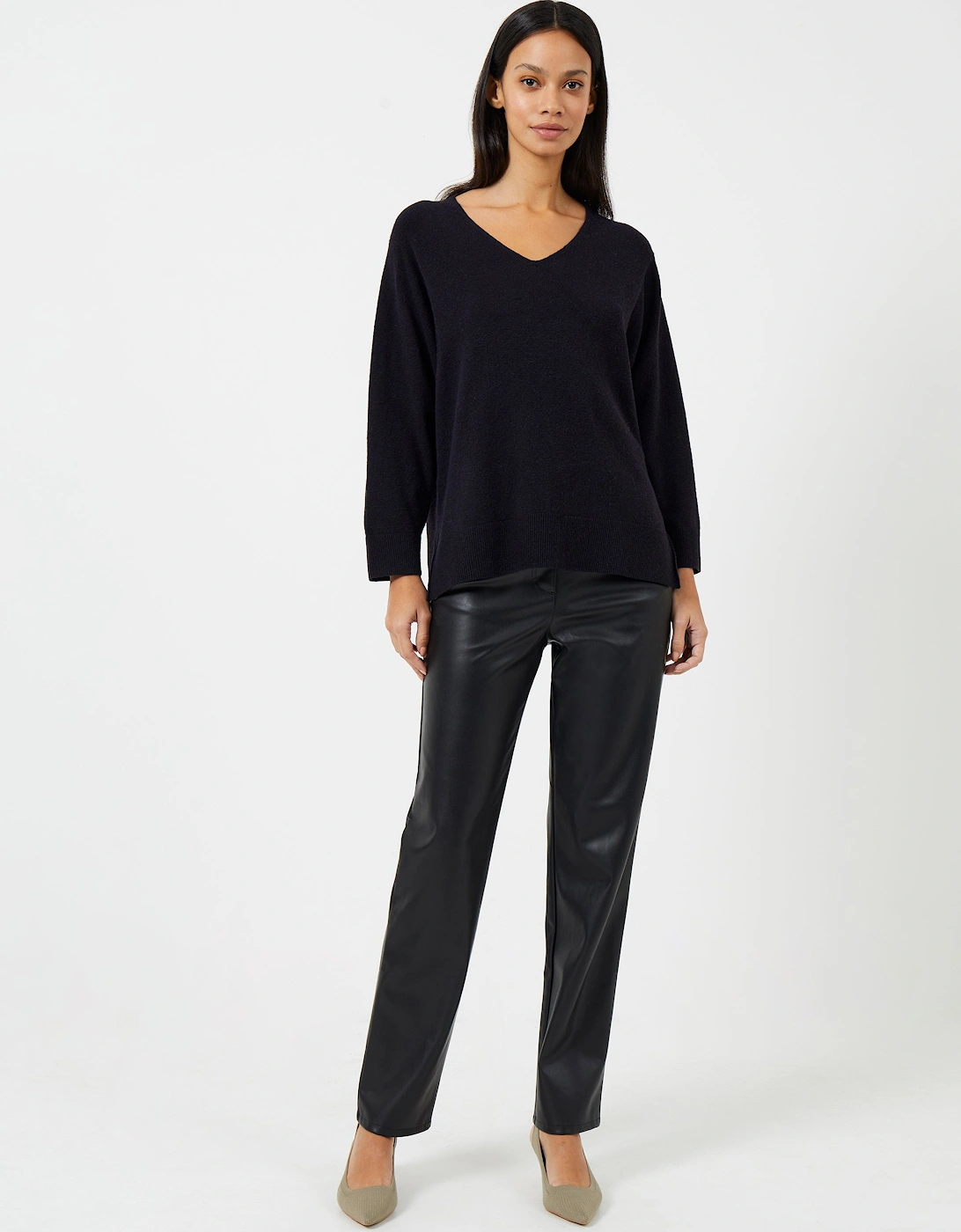 Ebba Vhari V-Neck Jumper, 7 of 6