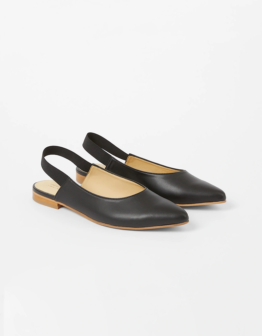 S+W x Meriola Pointed Toe Slingback Ballerina Pumps, 2 of 1