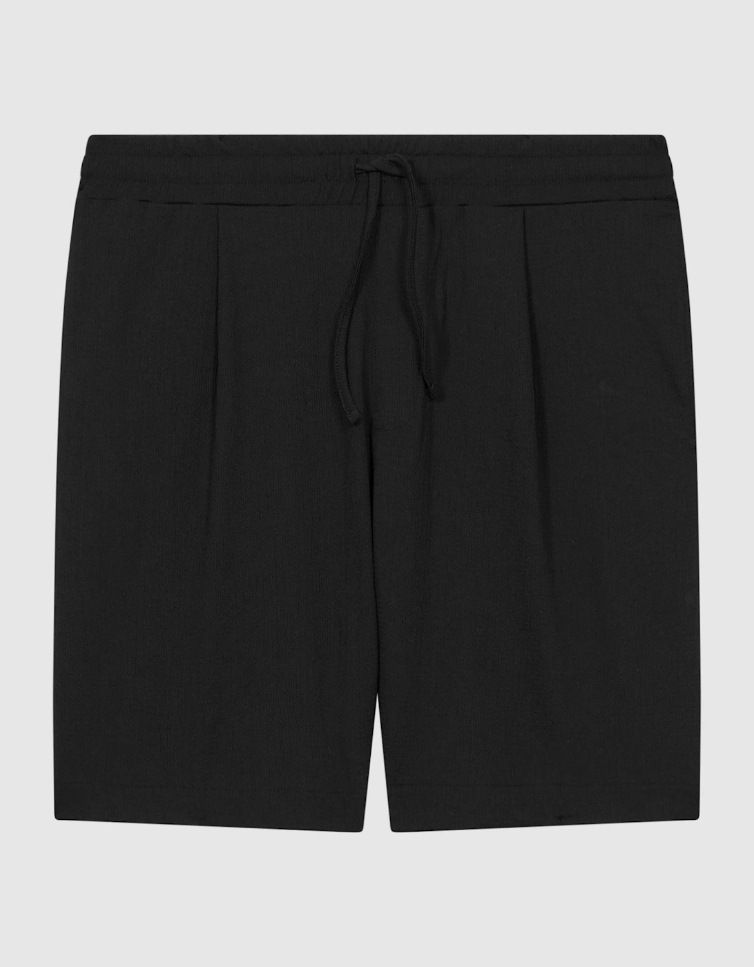 Textured Drawstring Shorts, 2 of 1