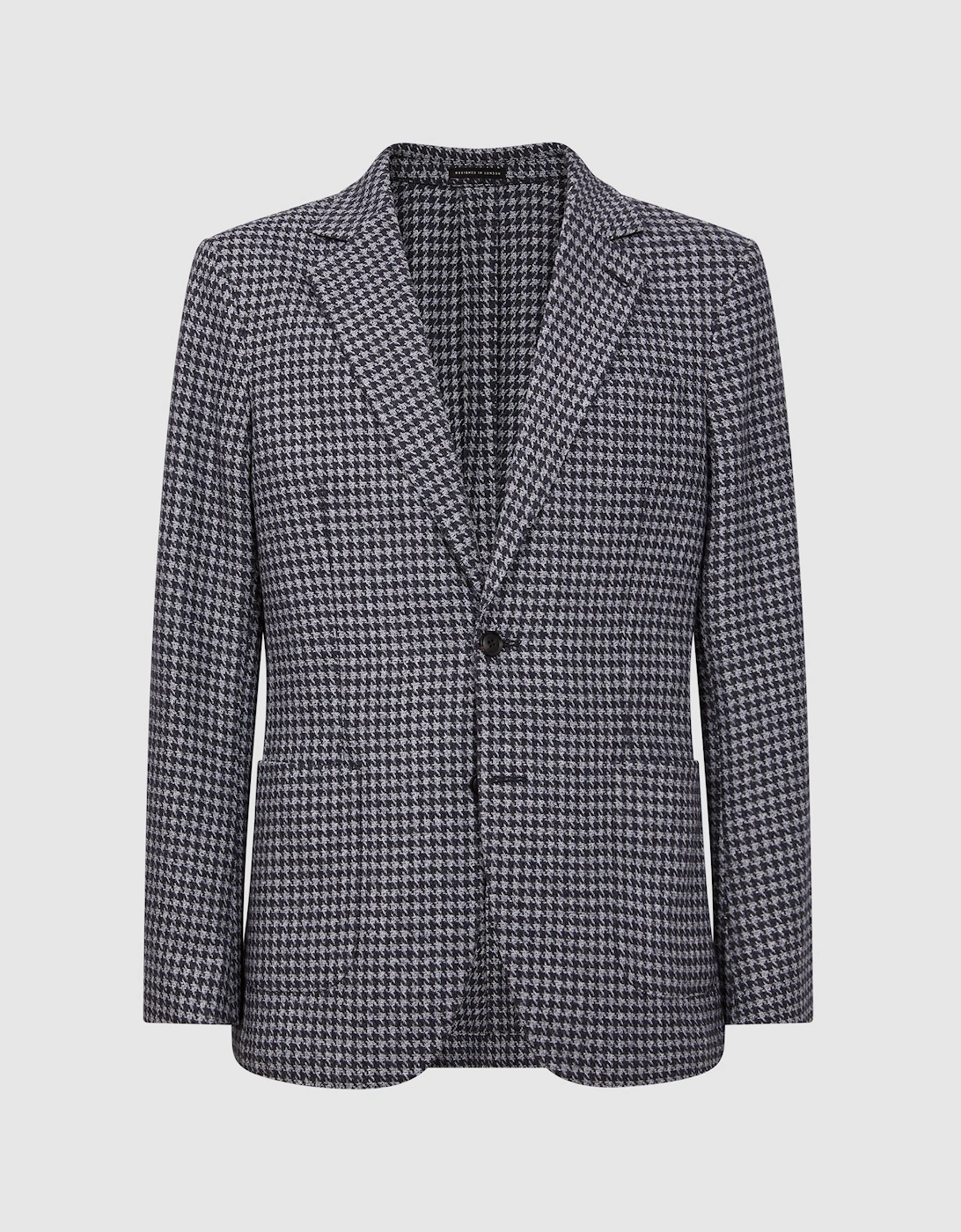 Slim Fit Wool Blend Dogtooth Blazer, 2 of 1