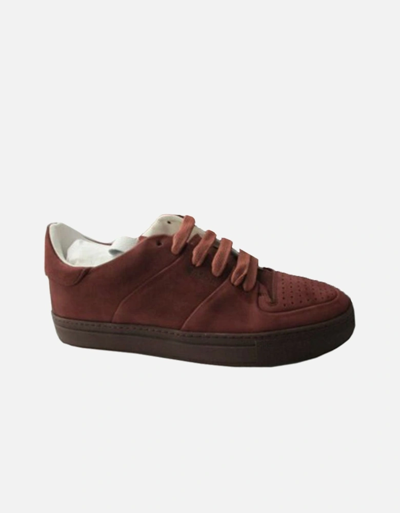 Omar classic Nubuck Sneakers Burgundy