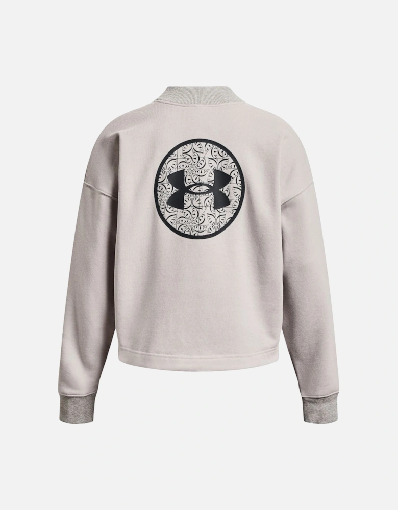 Womens UA Terry LNY Crew Sweatshirt