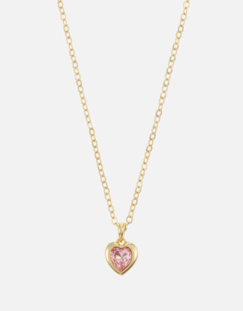 Hannela Gold-Tone and Crystal Necklace