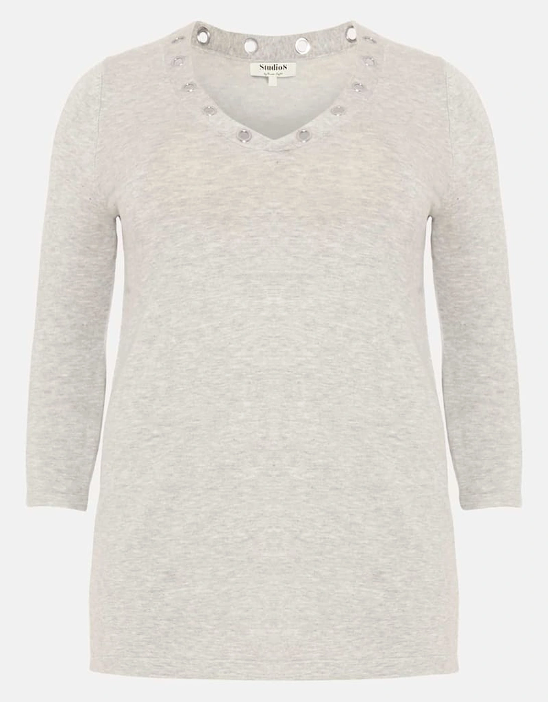 Anna Eyelet Knit Jumper