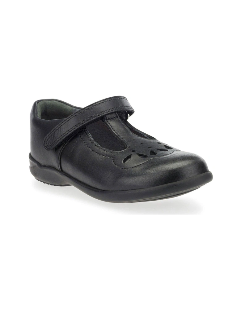 Poppy Tbar School Shoe - Black