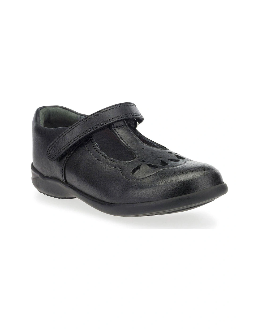 Poppy Tbar School Shoe - Black, 2 of 1