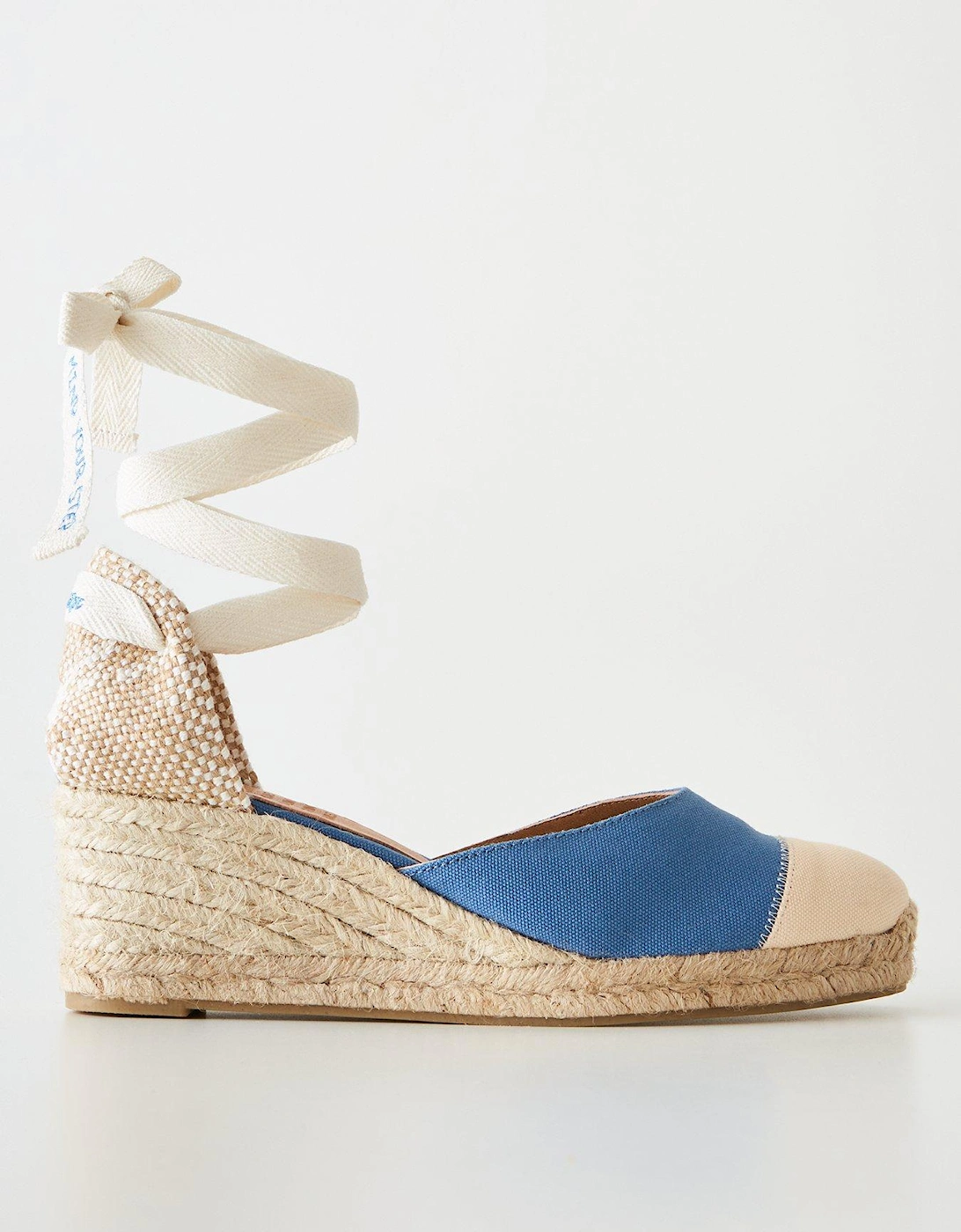 Carina 6 Wedged Espadrille Sandals - Blue, 7 of 6