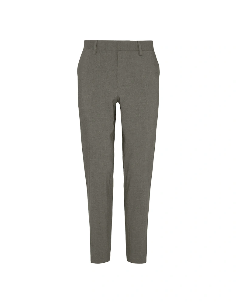 Mens Fine Twill Slim Suit Trousers