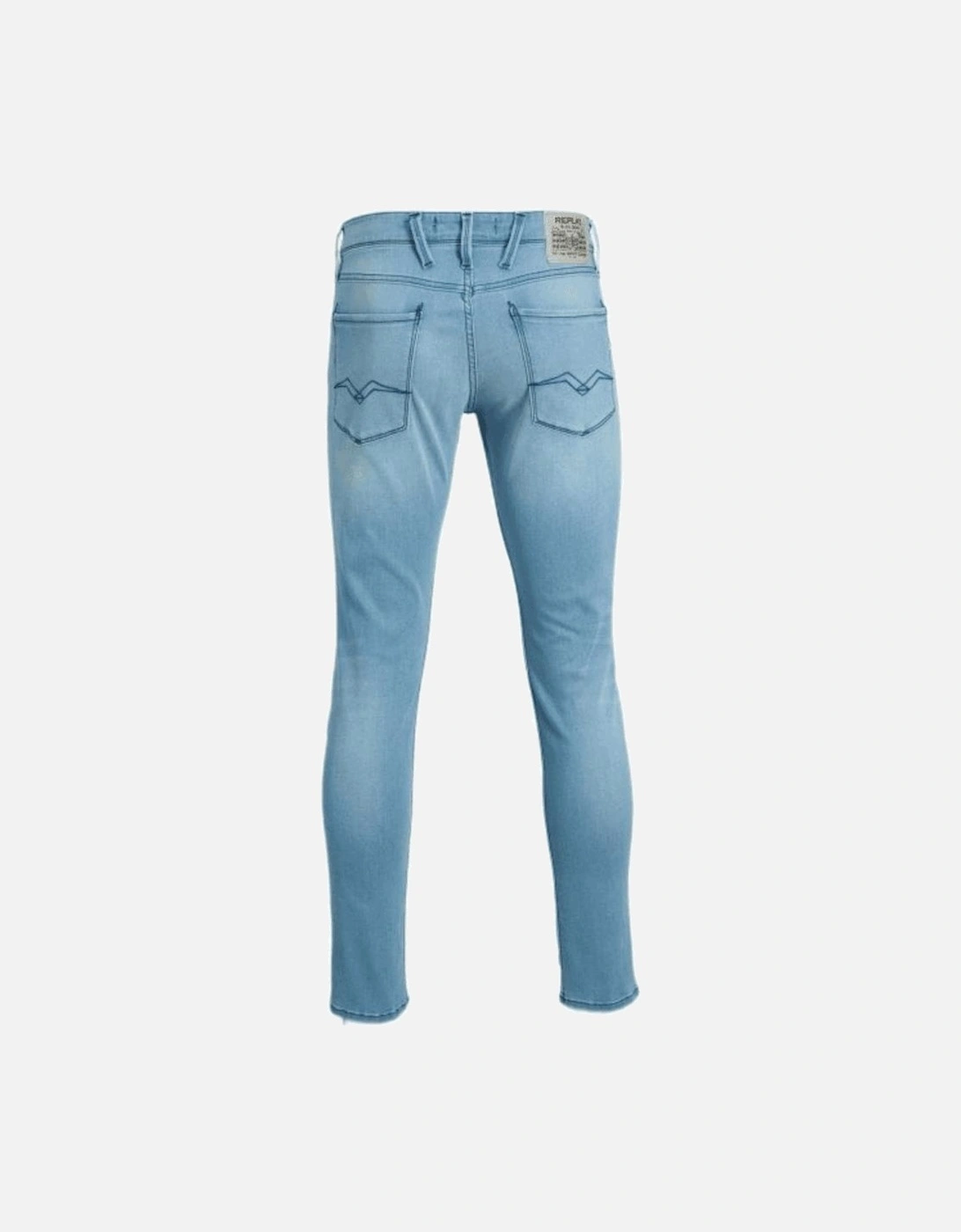 ANBASS Slim Stretch 99 Denim - Light Blue