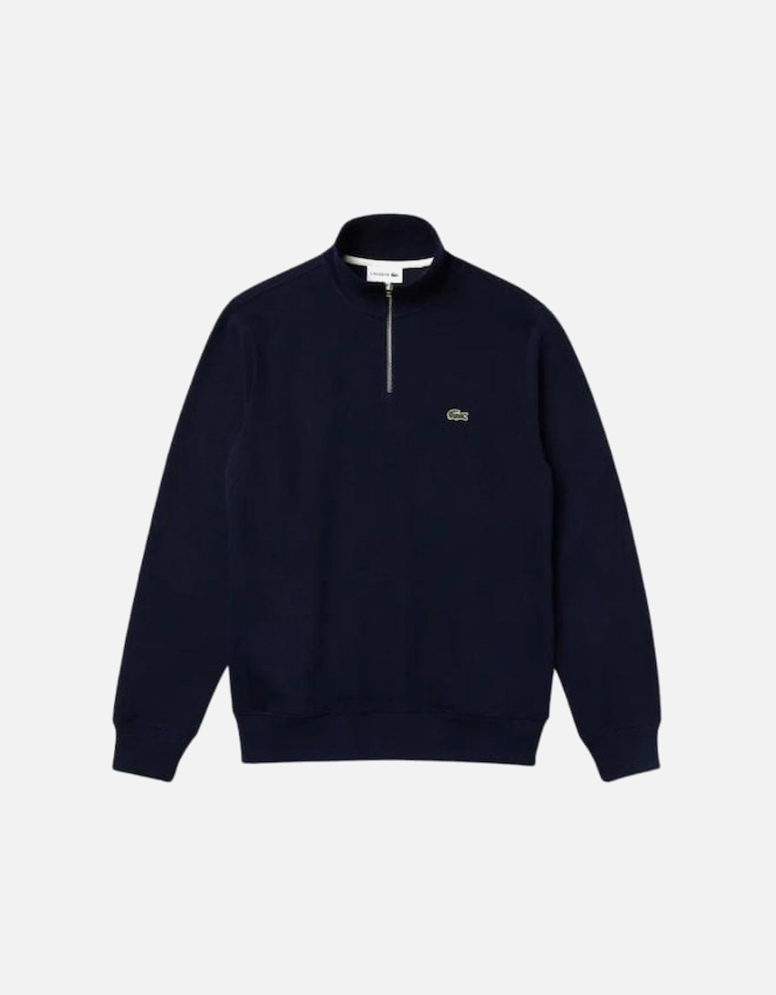 Lacoste Men's Navy 1/4 Zip Sweat - : Regular/36 Small