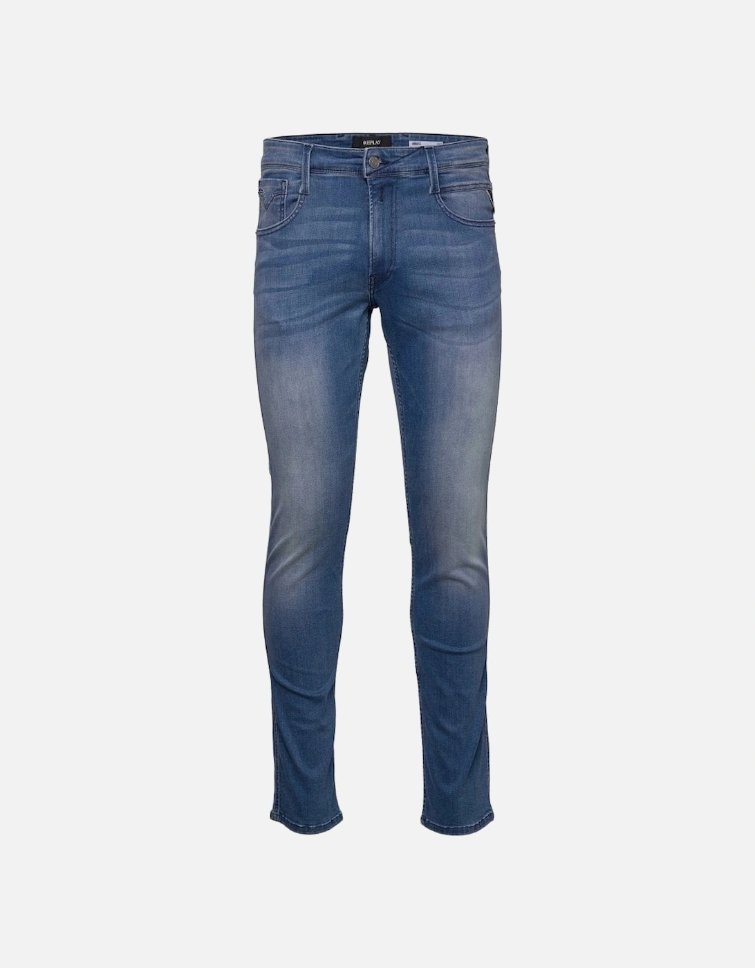 ANBASS Slim Power Stretch 99 Denim - Medium Blue, 5 of 4