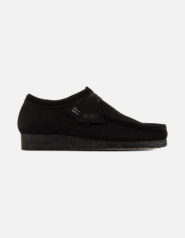 Wallabee Black Suede