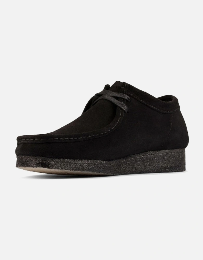 Wallabee Black Suede