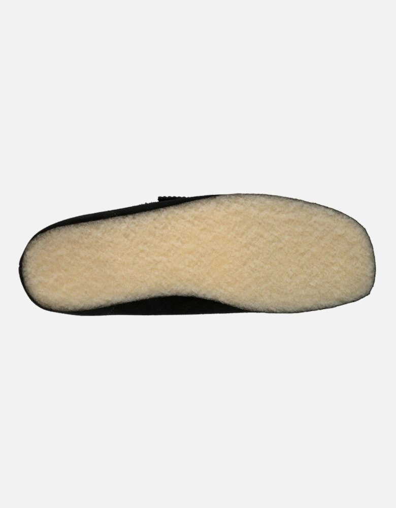 Wallabee Black Suede