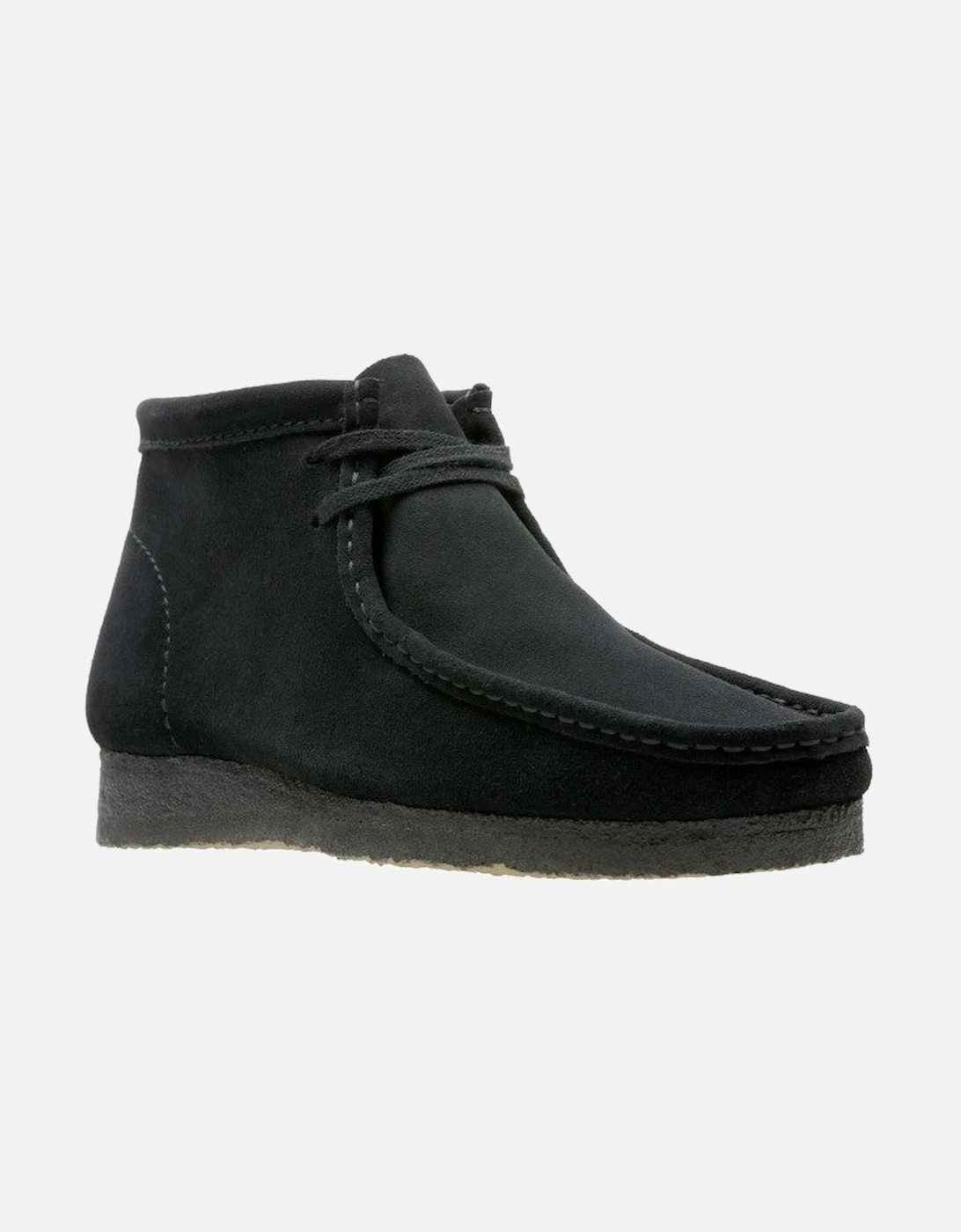 Wallabee Boot Black Suede