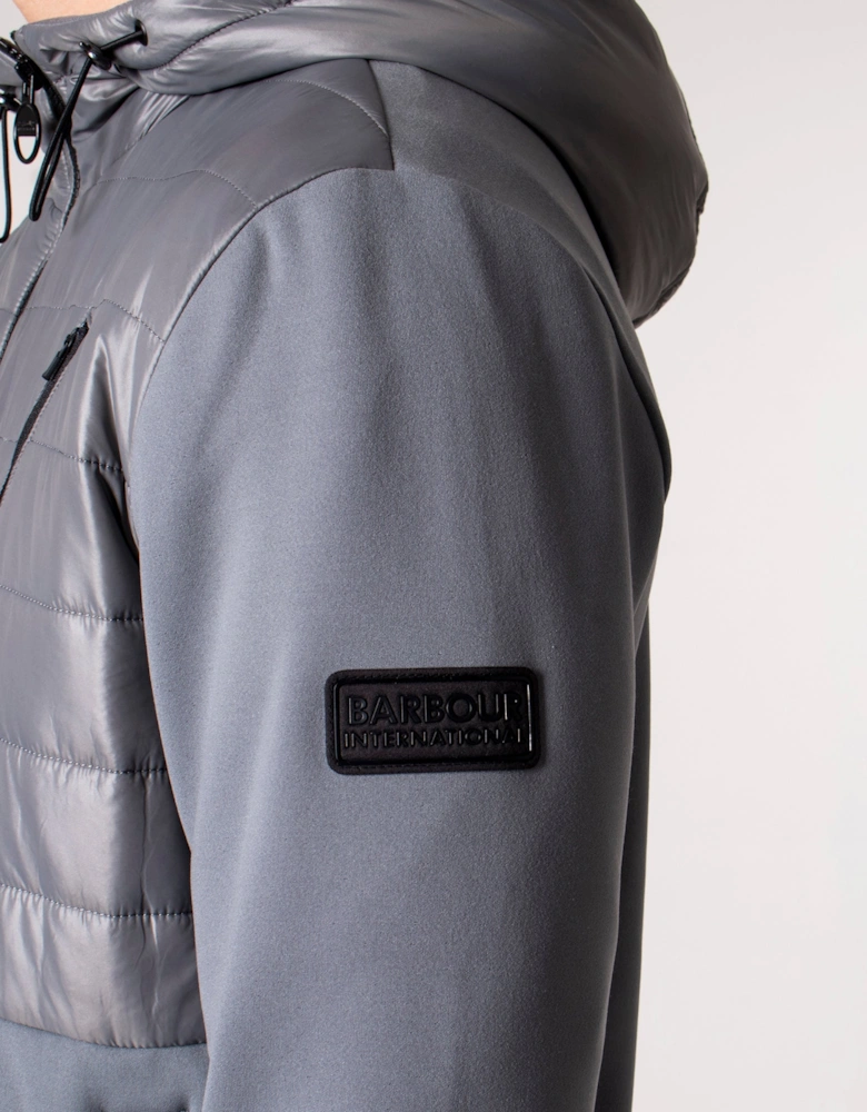 Zip Through Metric Hybrid Jacket