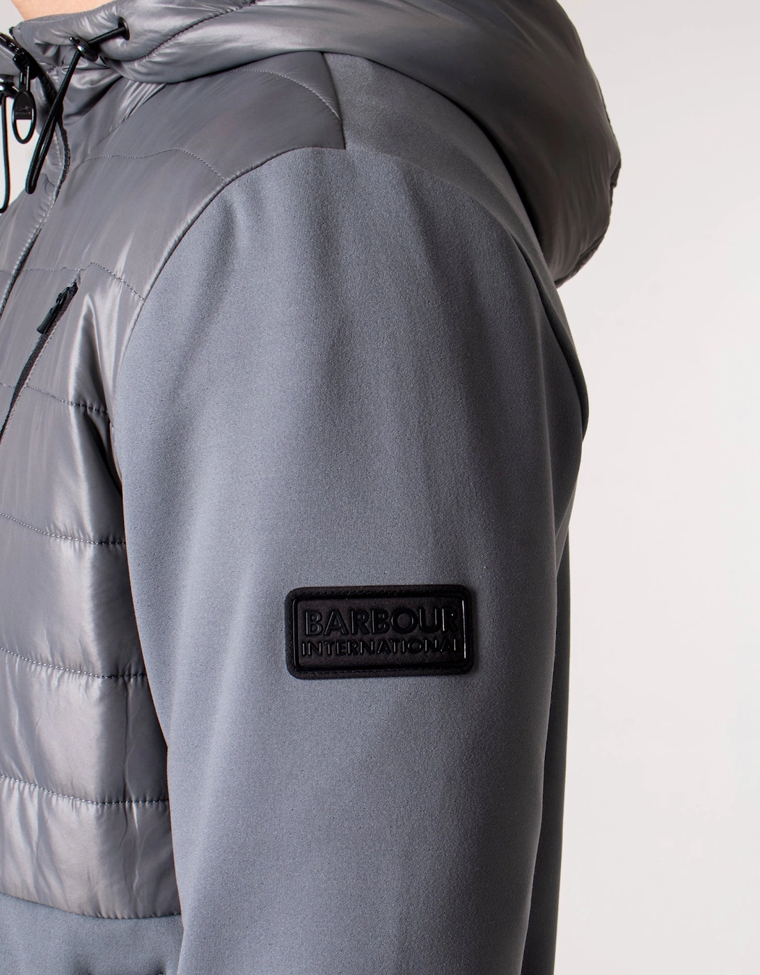 Zip Through Metric Hybrid Jacket