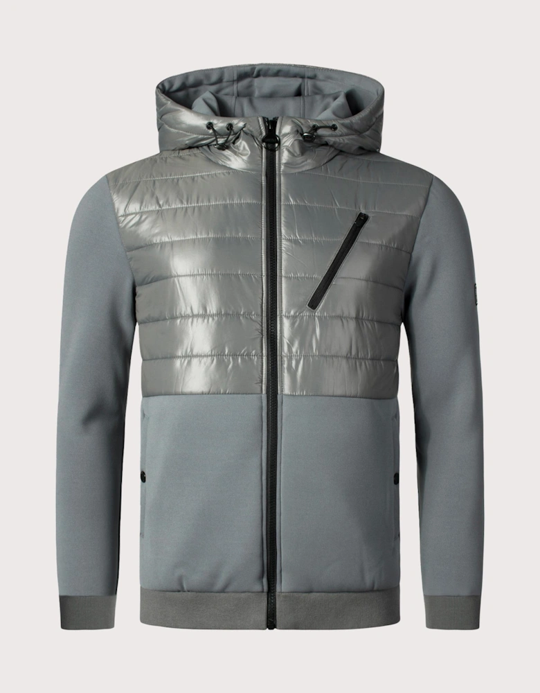 Zip Through Metric Hybrid Jacket