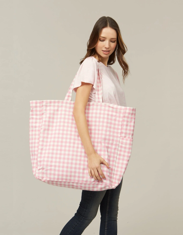 GINGHAM SHOPPER