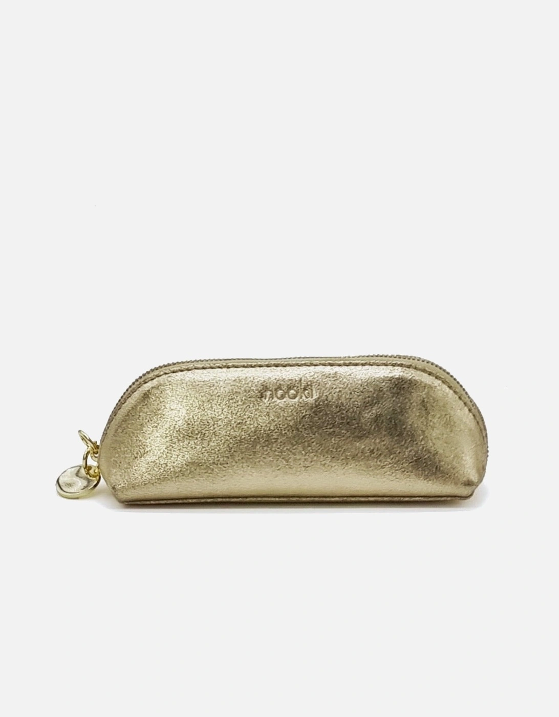 Poppy Make-up Bag - Metallic Gold