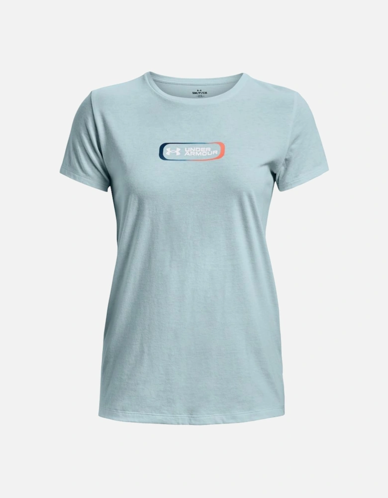 Womens UA Gradient Pill T-Shirt