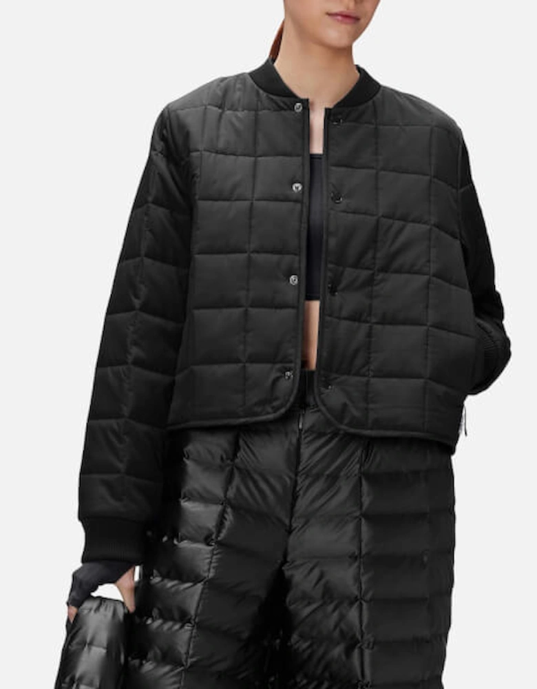Quilted Shell Liner Bomber Jacket