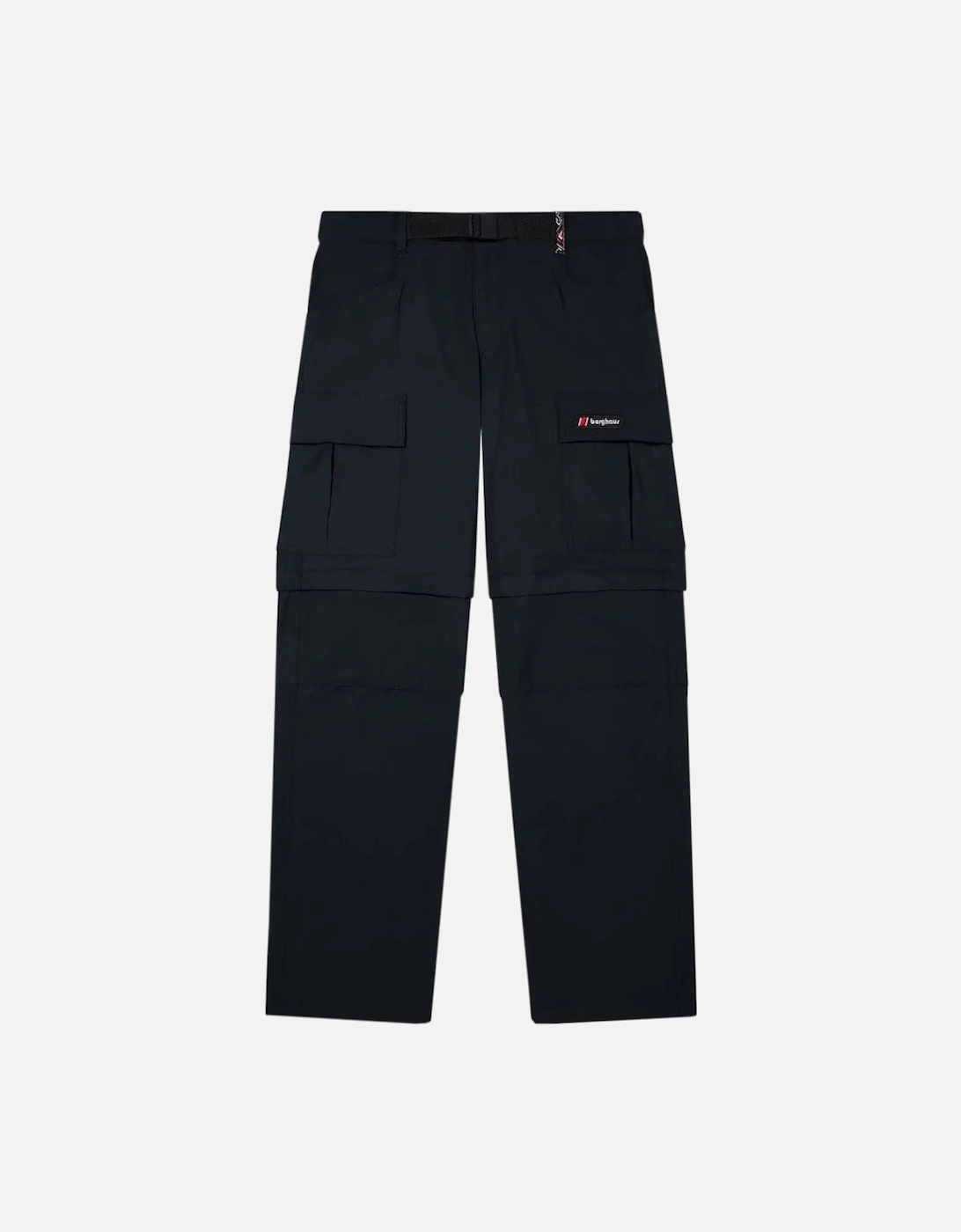 Men's Black Dolpa Zip Off Cargo Pants/ Shorts, 6 of 5