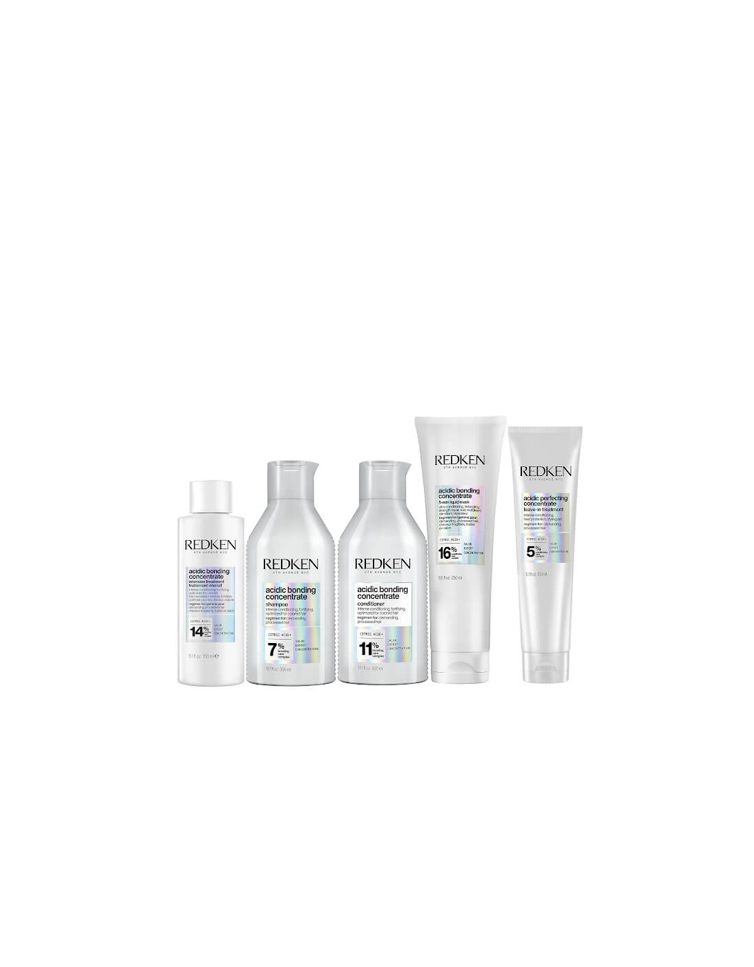 Acidic Bonding Concentrate Intensive Pre-Treatment, Shampoo, Conditioner, Hair Mask and Leave-in Treatment Routine, 2 of 1