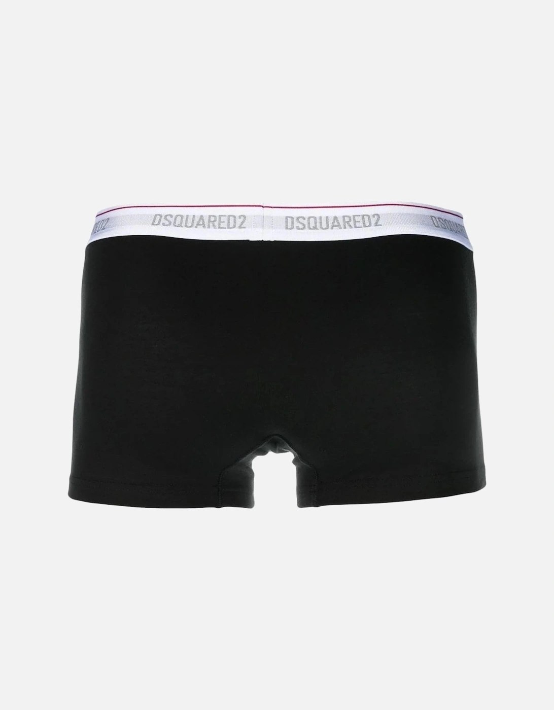 Contrast Waistband Boxers Black
